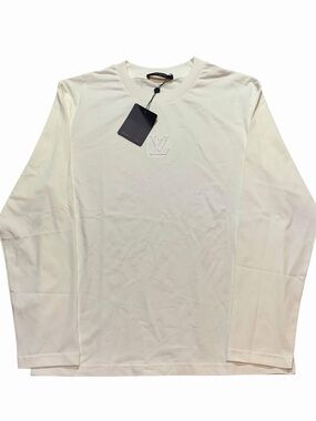 Louis Vuitton White Long Sleeve Men’s Size Medium
